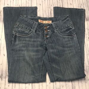 Mossimo Supply Co. Bootcut Low Rise Jeans